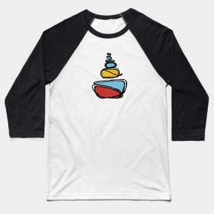 STONE ROCK BALANCING Baseball T-Shirt